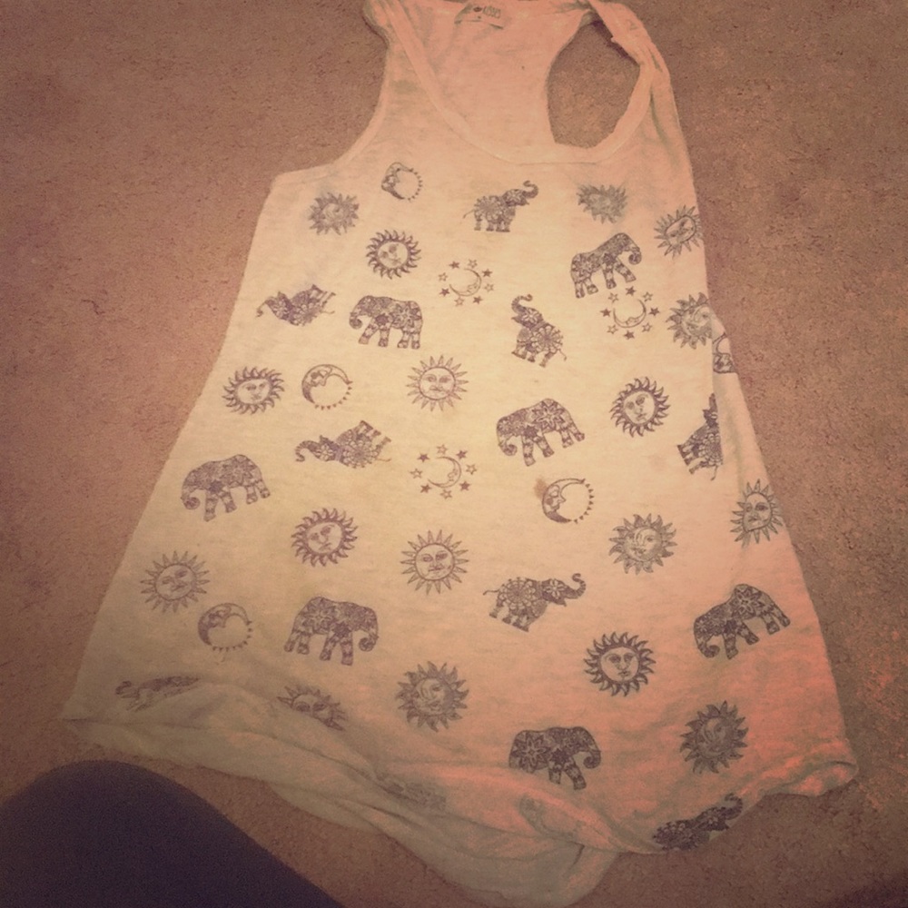 Long tank top